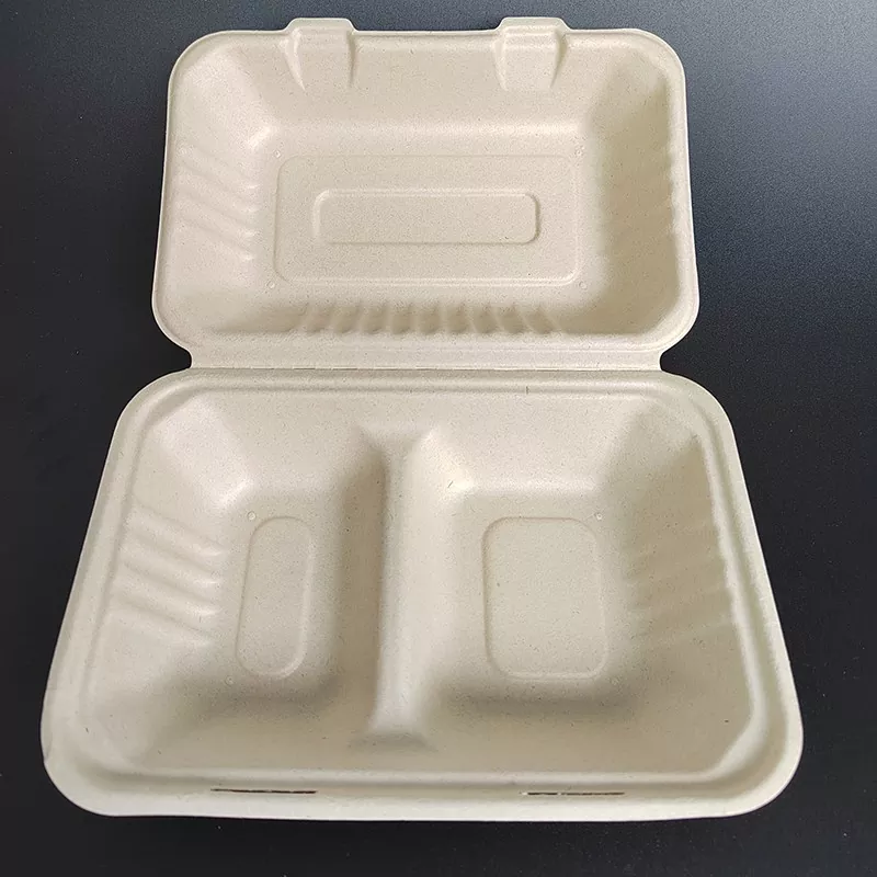 Boîte à lunch jetable en PLA de qualité alimentaire