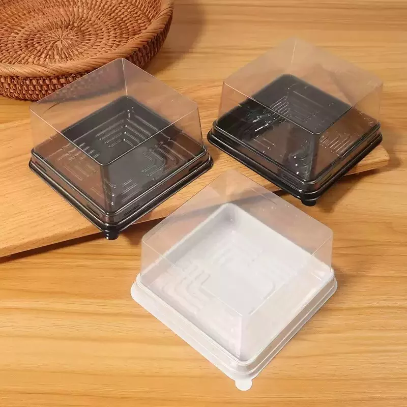 Boîte à gâteaux thermoplastique en plastique